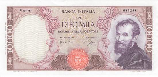 10000 Lire 1962 p.97a